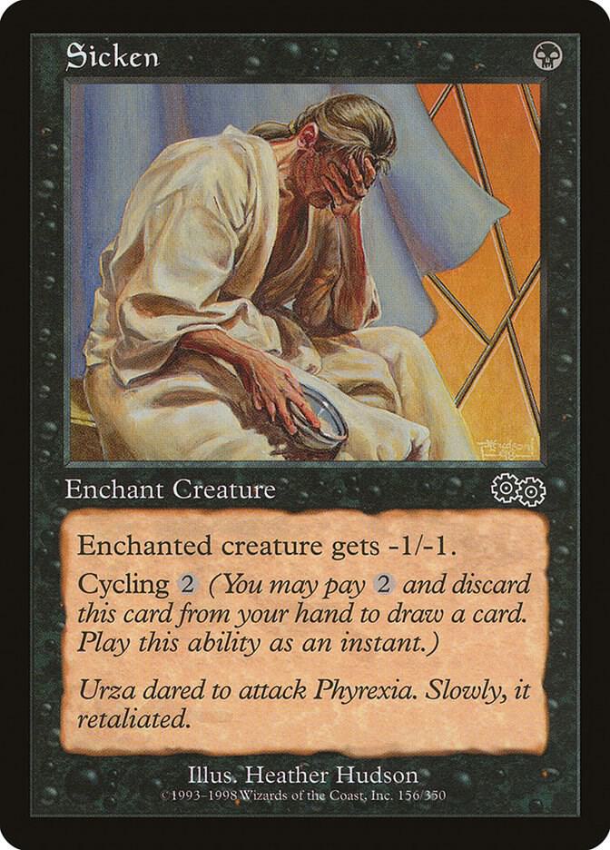 Sicken (156) [Urza's Saga]