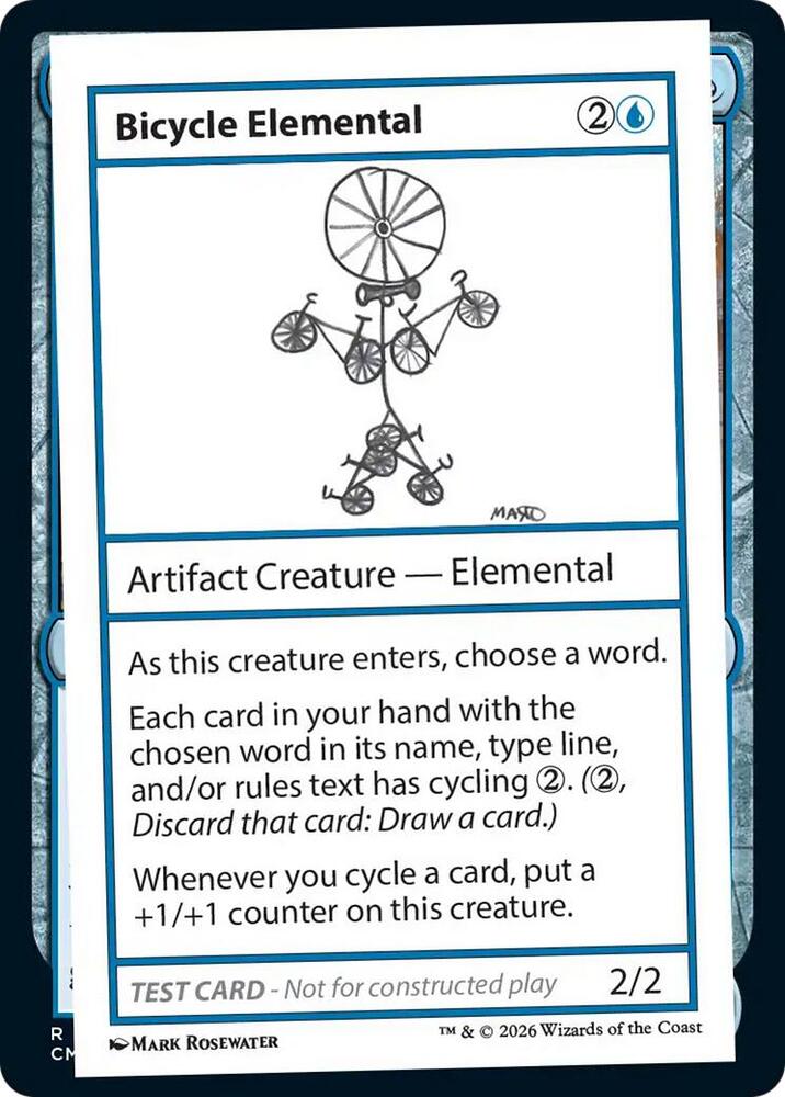 Bicycle Elemental [Mystery Booster: Convention Edition Exclusives]