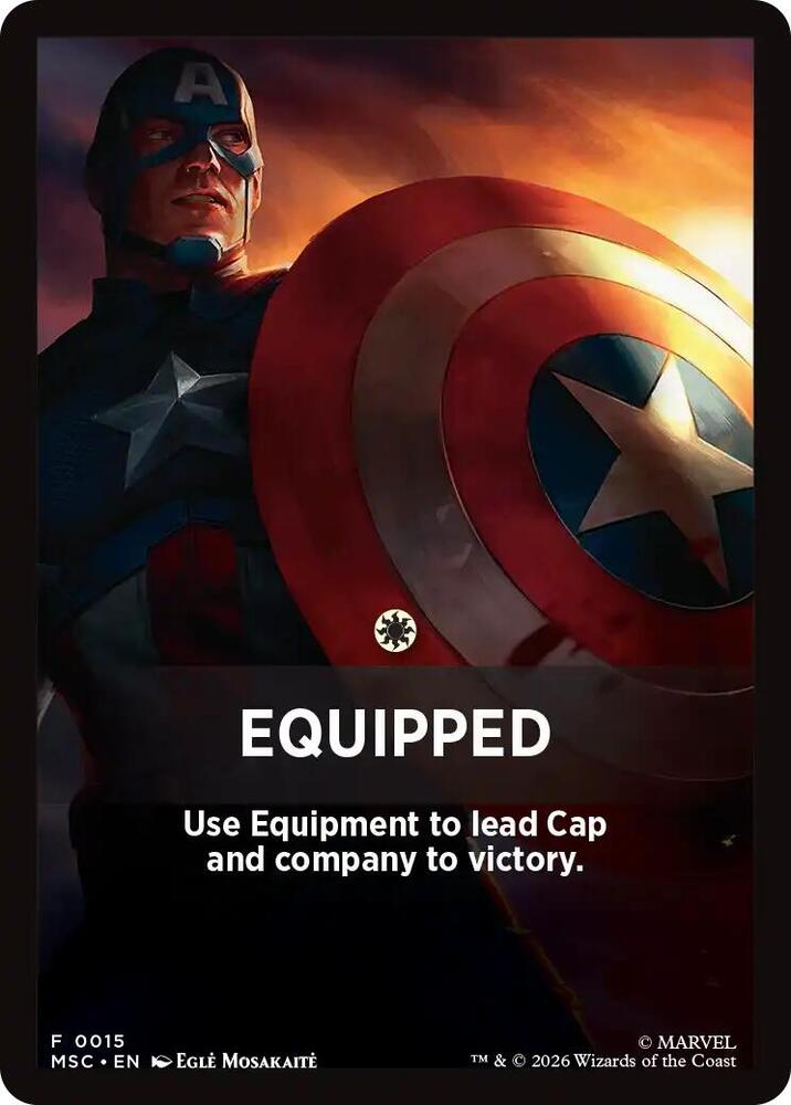 Equipped Theme Card (15) [Marvel Super Heroes Commander]