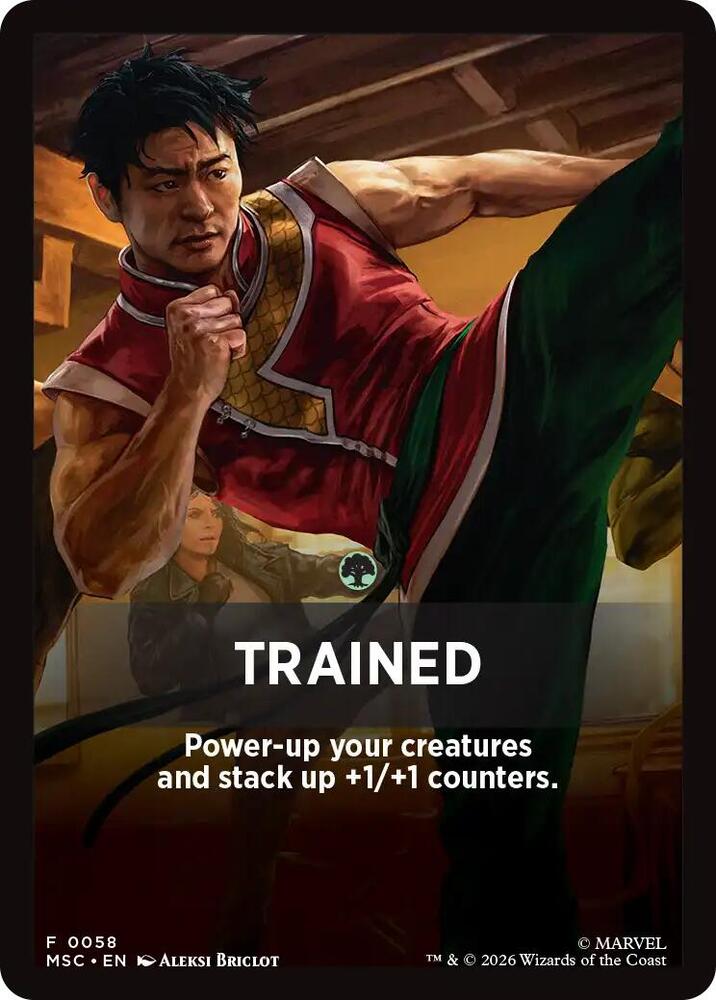 Trained Theme Card (58) [Marvel Super Heroes Commander]