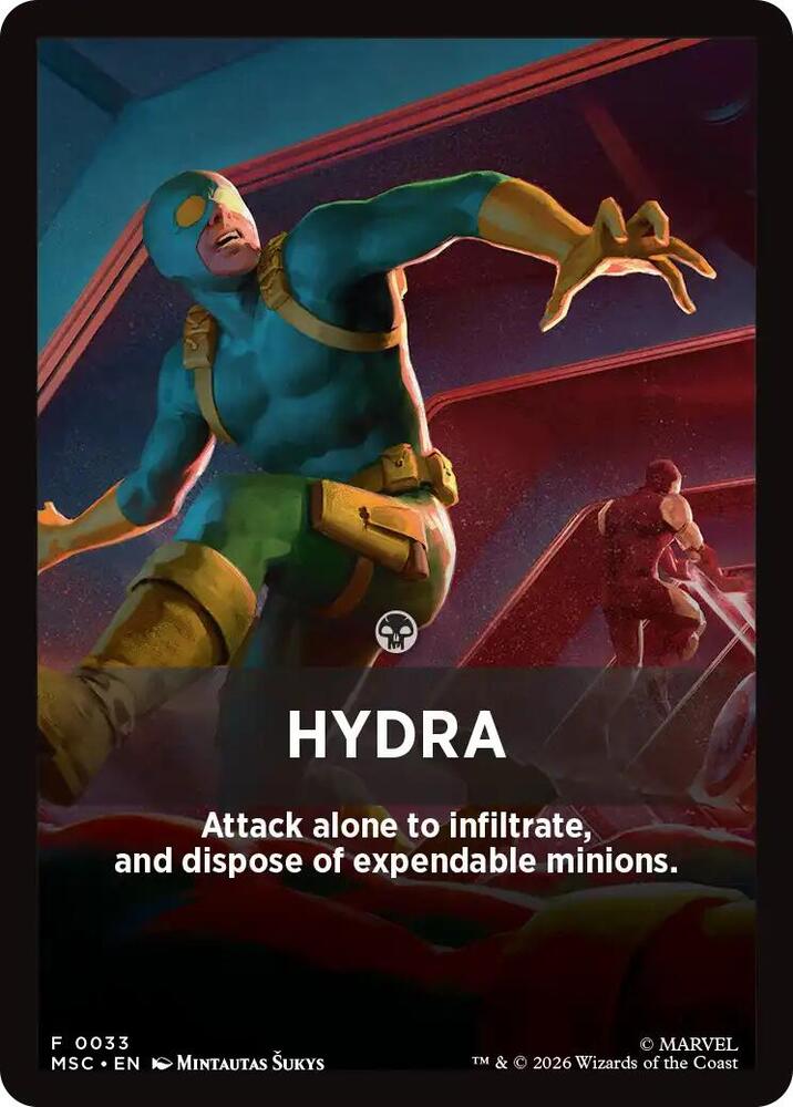 Hydra Theme Card (33) [Marvel Super Heroes Commander]