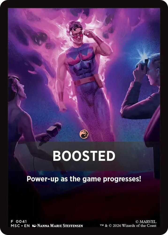 Boosted Theme Card (41) [Marvel Super Heroes Commander]