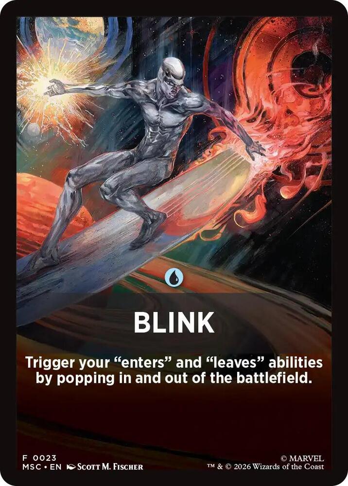 Blink Theme Card (23) [Marvel Super Heroes Commander]