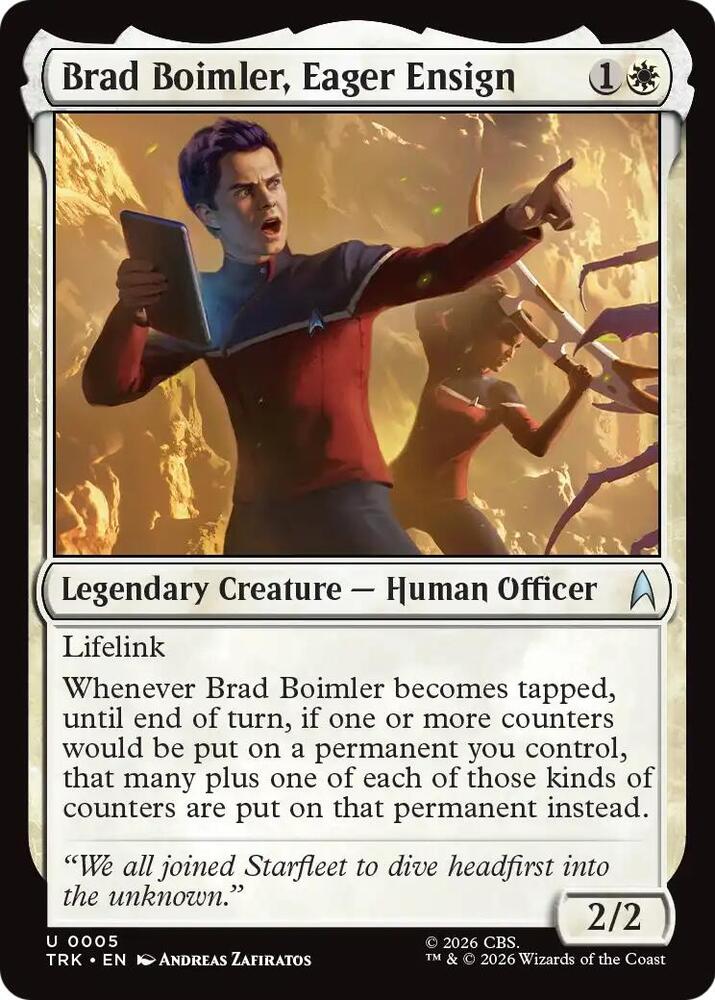 Brad Boimler, Eager Ensign (5) [Star Trek]