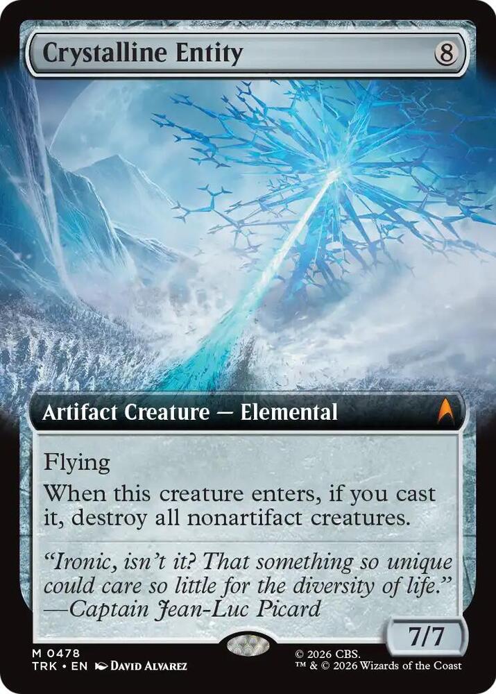 Crystalline Entity (Extended Art) (478) [Star Trek]