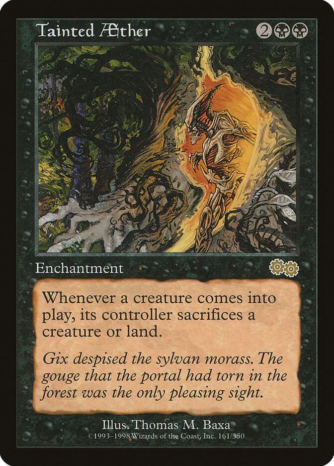 Tainted Aether (161) [Urza's Saga]