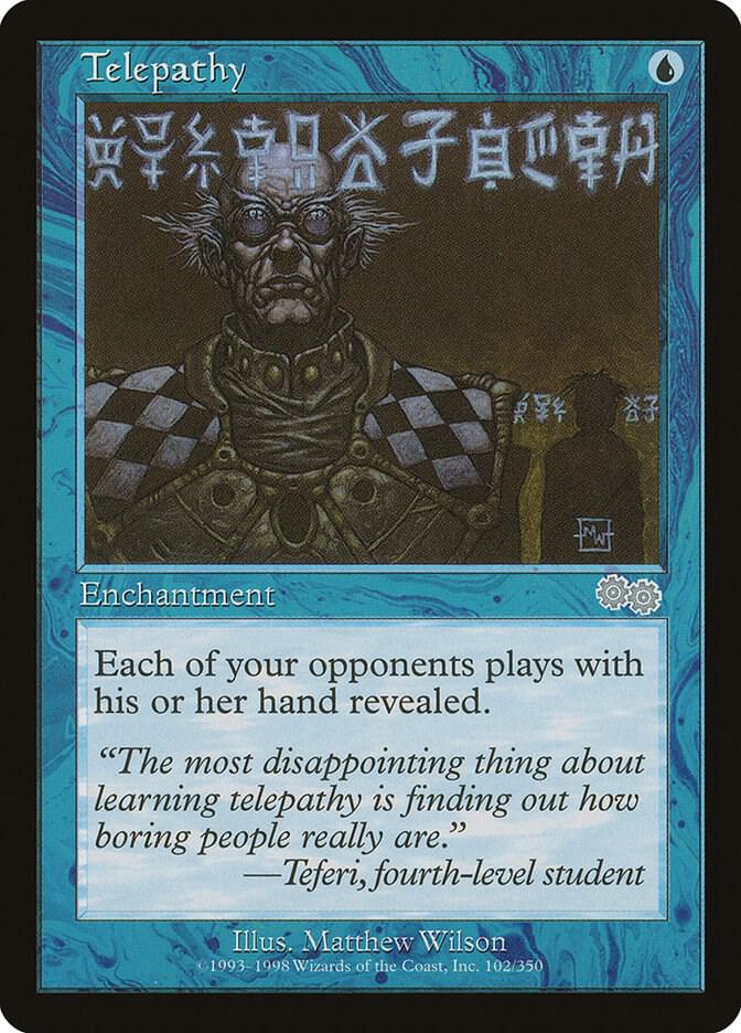 Telepathy (102) [Urza's Saga]