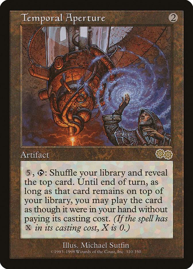 Temporal Aperture (310) [Urza's Saga]