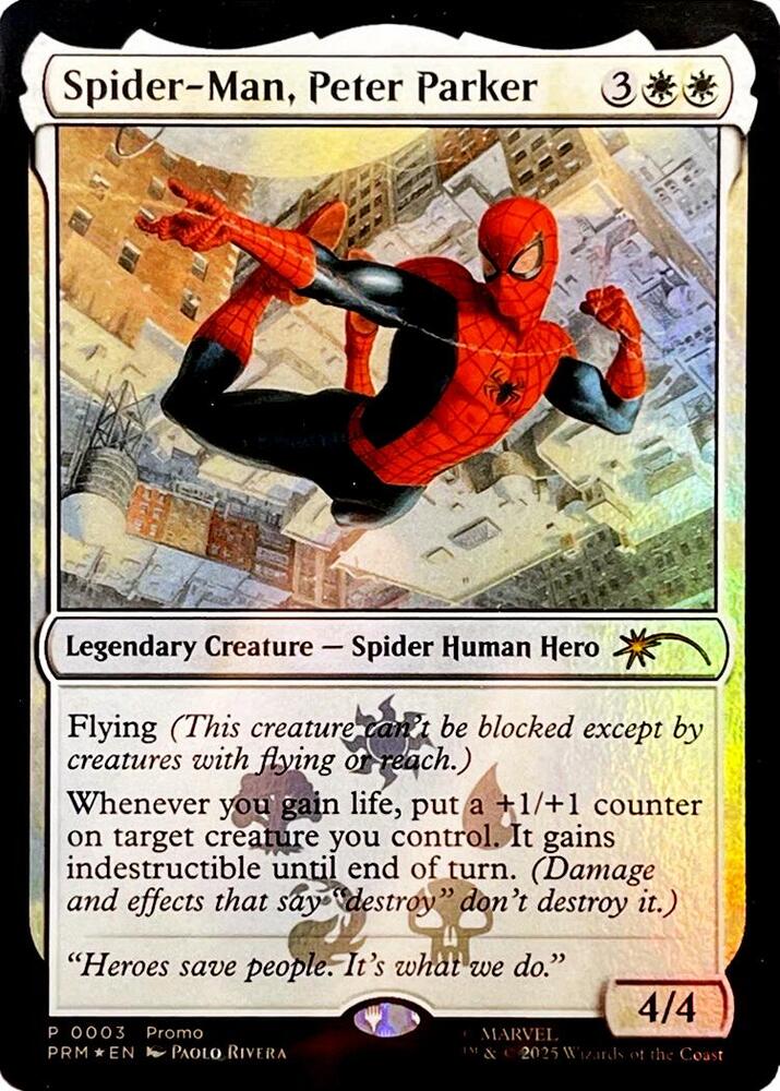 Spider-Man, Peter Parker (3) [Unique and Miscellaneous Promos]