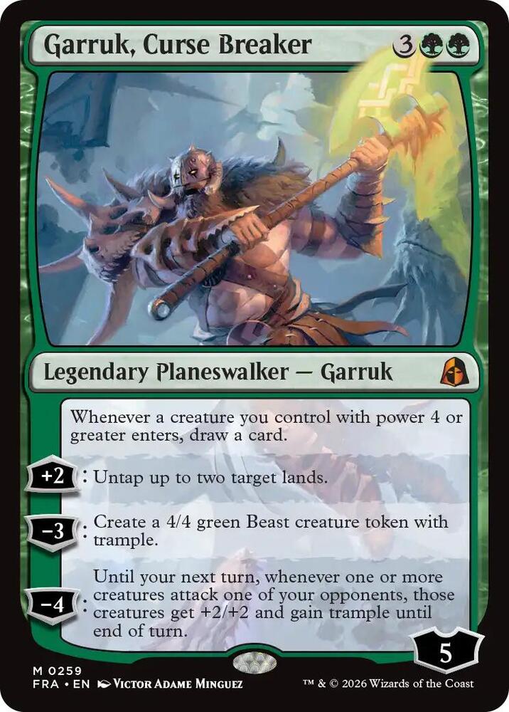 Garruk, Curse Breaker (259) [Reality Fracture]