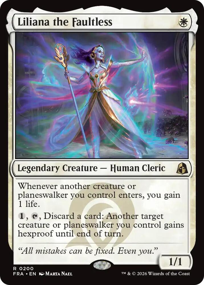 Liliana the Faultless (200) [Reality Fracture]