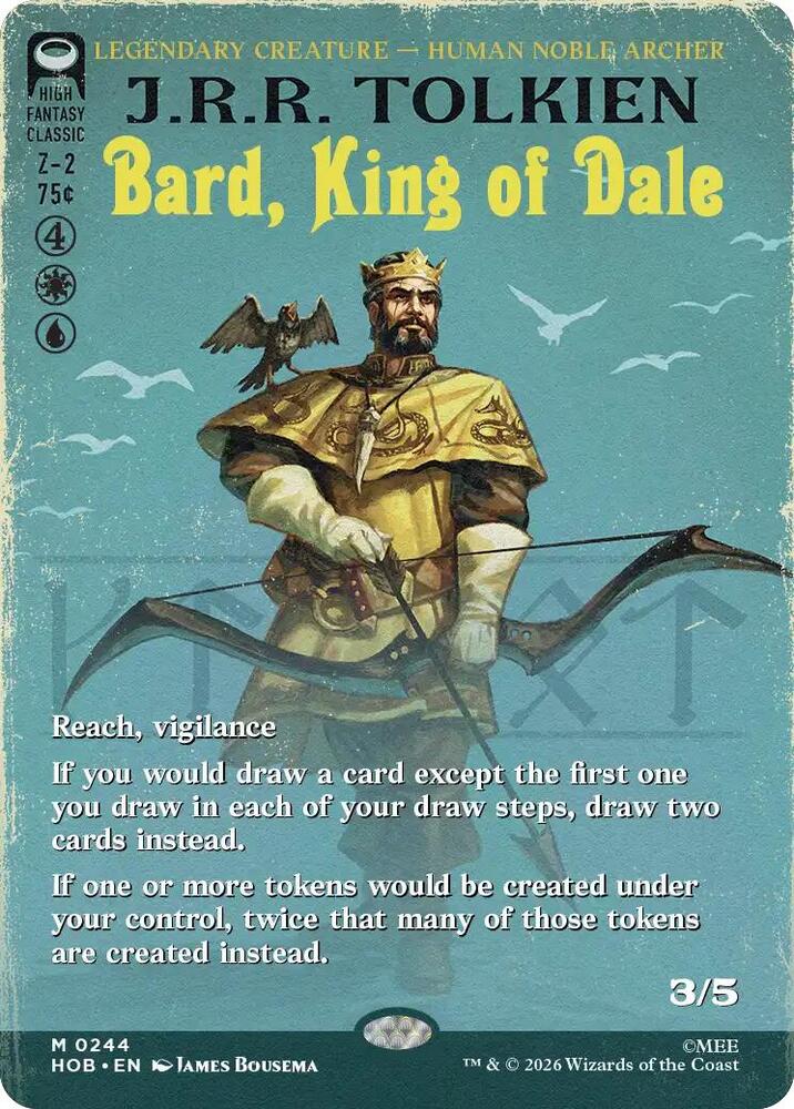 Bard, King of Dale (Borderless) (244) [The Hobbit]