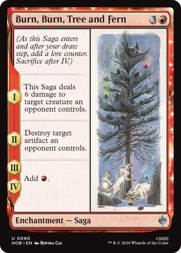 Burn, Burn, Tree and Fern (90) [The Hobbit]