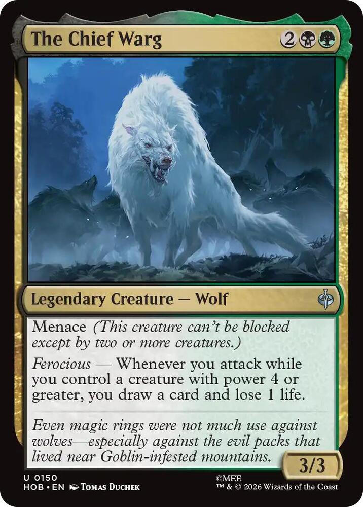 The Chief Warg (150) [The Hobbit]