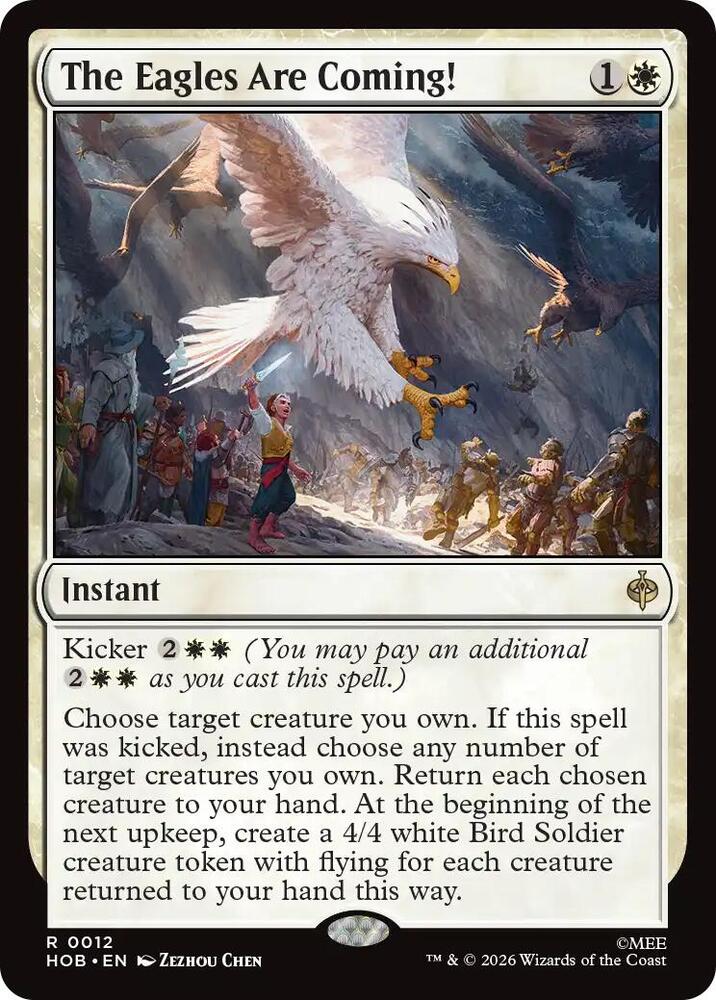 The Eagles Are Coming! (12) [The Hobbit]