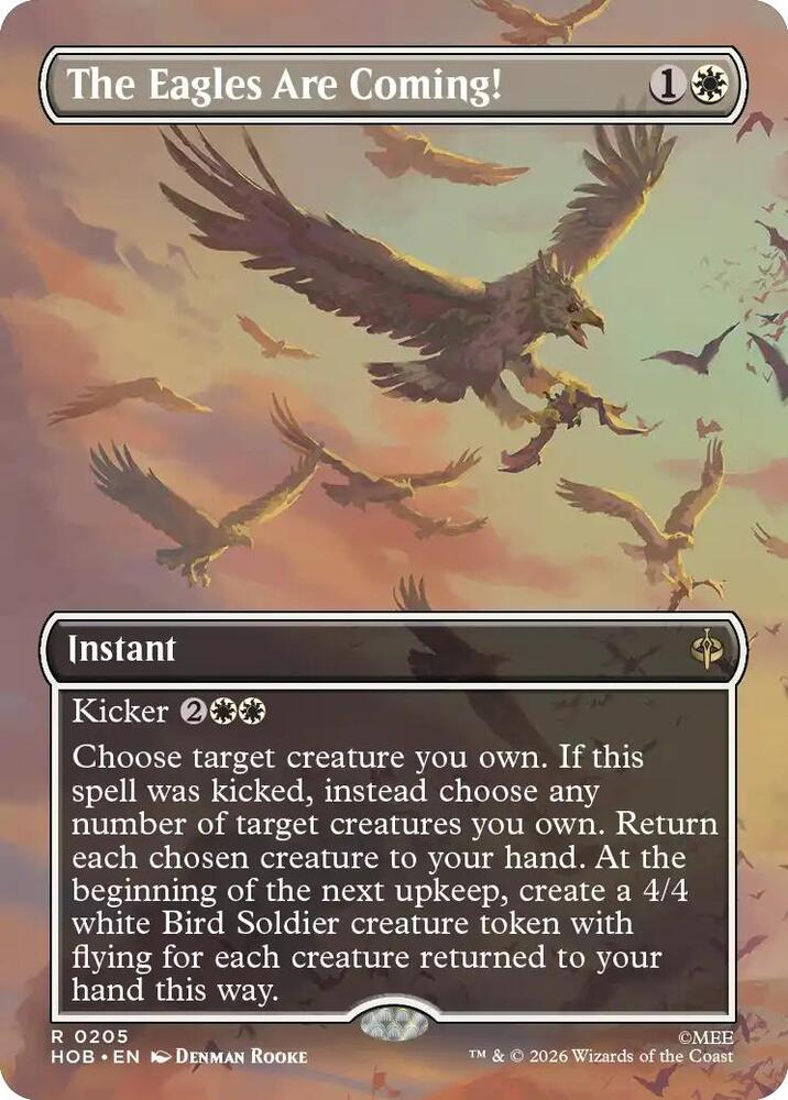 The Eagles Are Coming! (Borderless) (205) [The Hobbit]