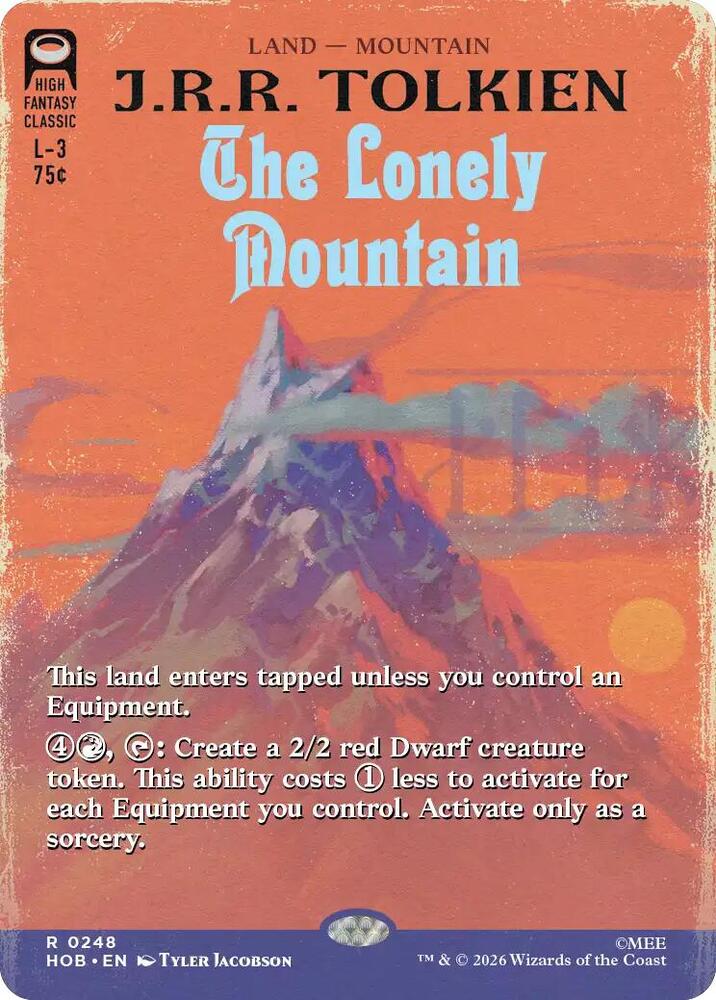 The Lonely Mountain (Borderless) (248) [The Hobbit]