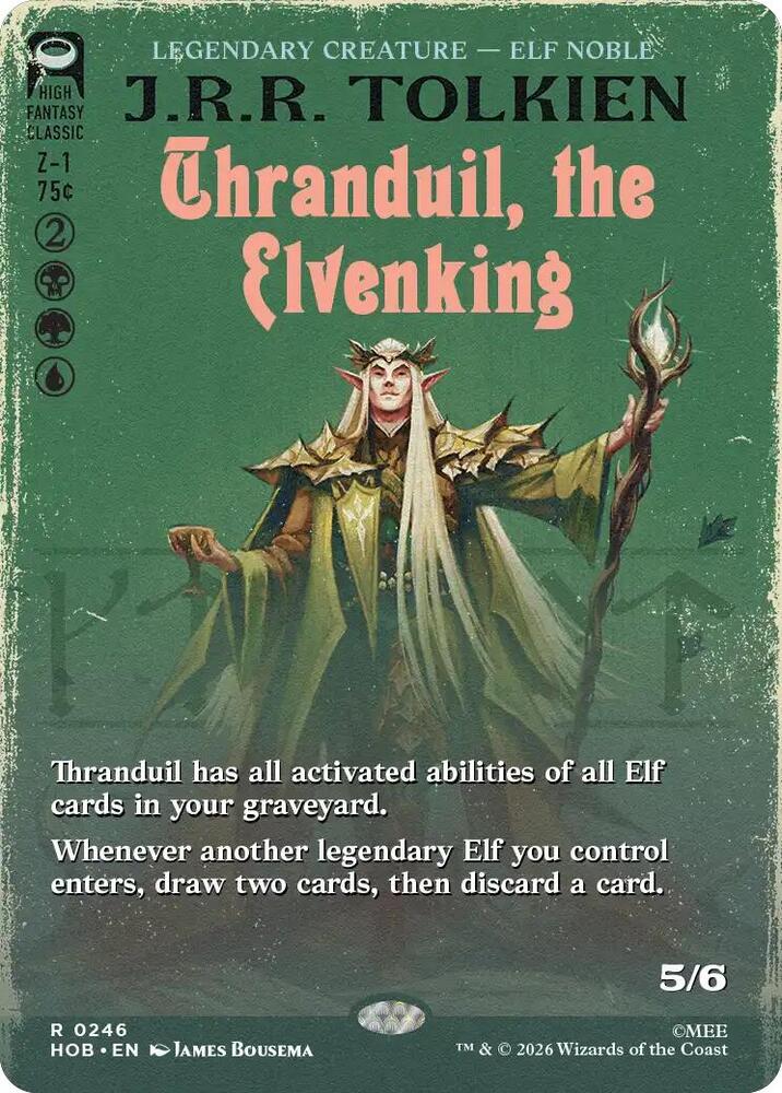 Thranduil, the Elvenking (Borderless) (246) [The Hobbit]