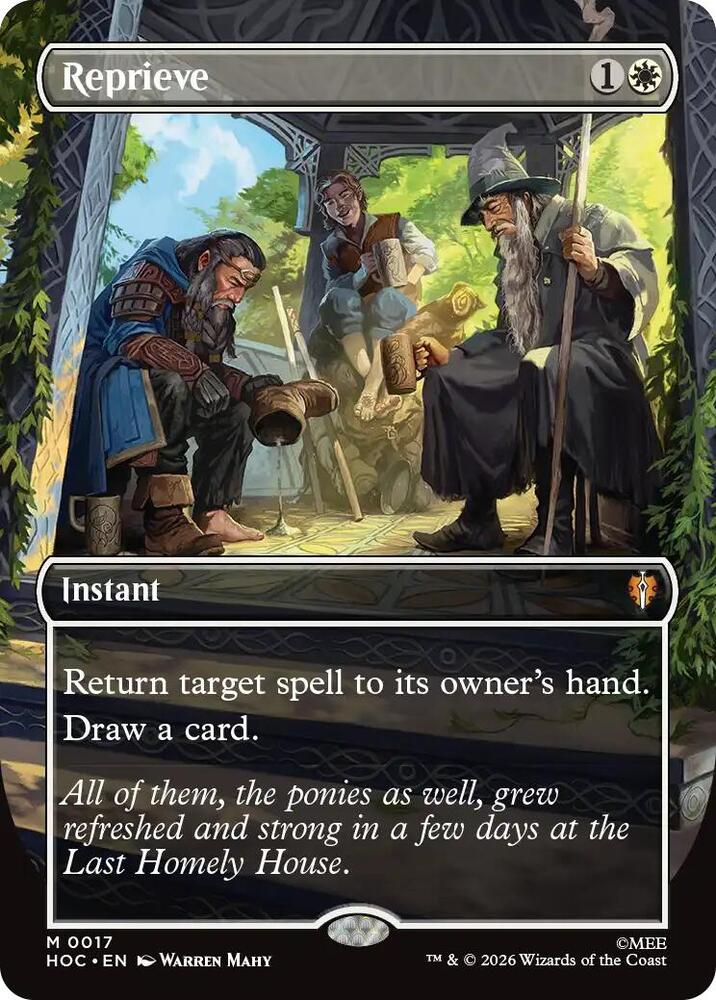 Reprieve (Borderless) (17) [The Hobbit: Eternal-Legal]