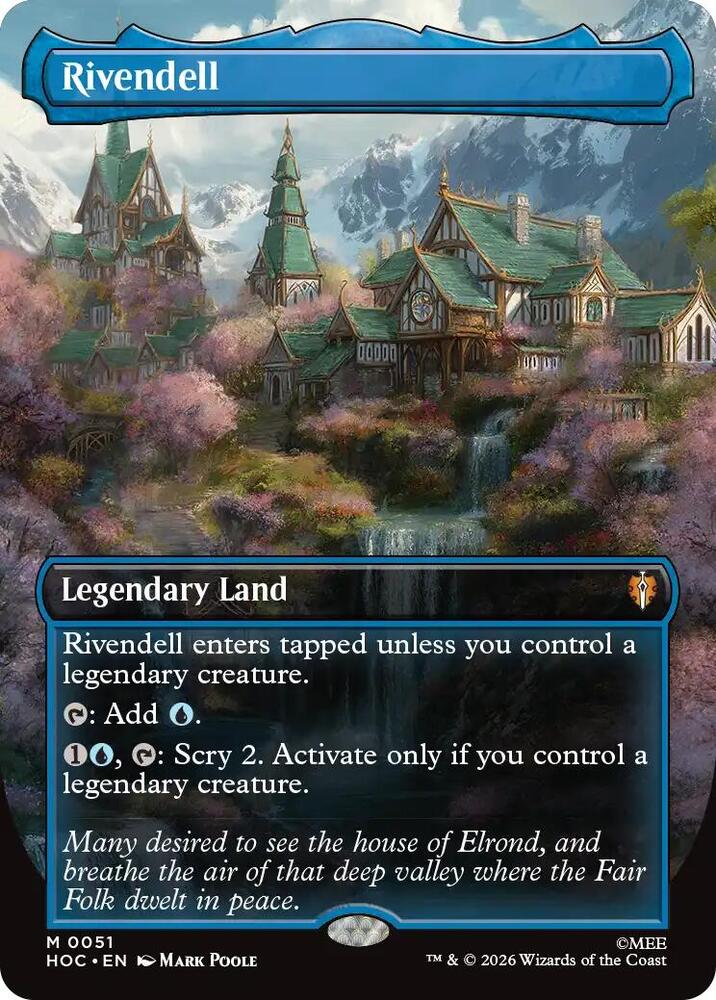 Rivendell (Borderless) (51) [The Hobbit: Eternal-Legal]