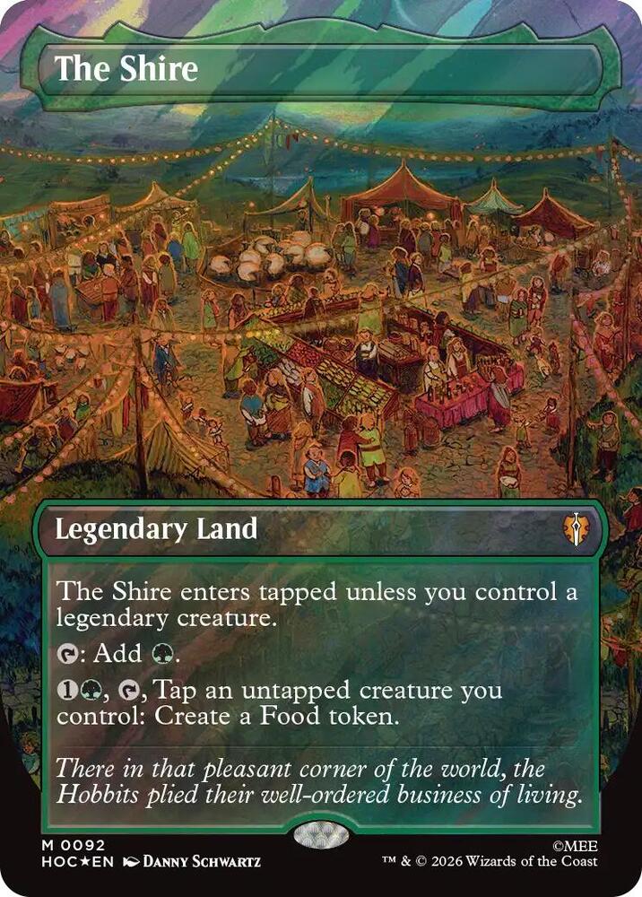 The Shire (Borderless) (Surge Foil) (92) [The Hobbit: Eternal-Legal]