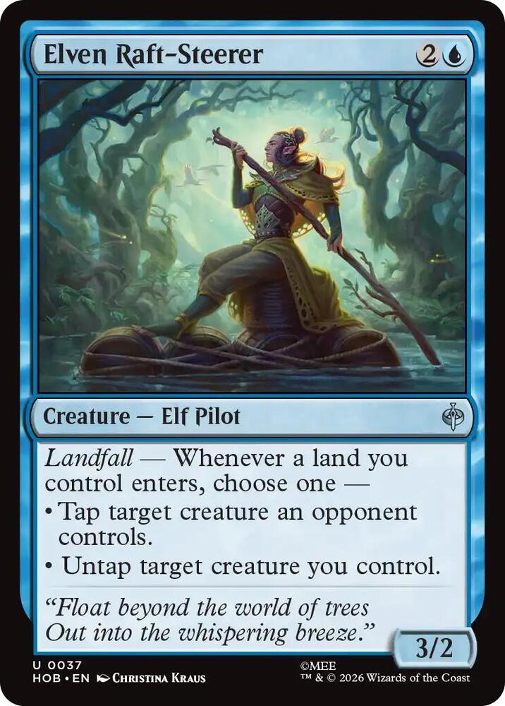 Elven Raft-Steerer (37) [The Hobbit]