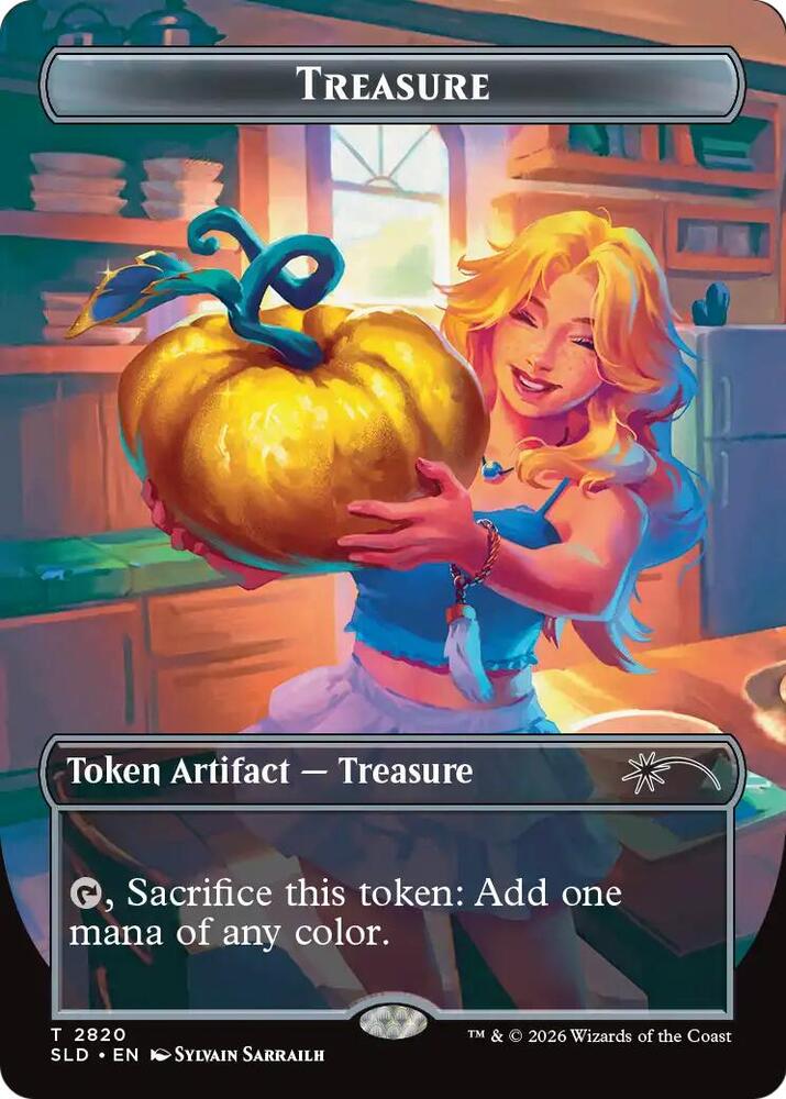 Treasure Token (2820) [Secret Lair Drop]