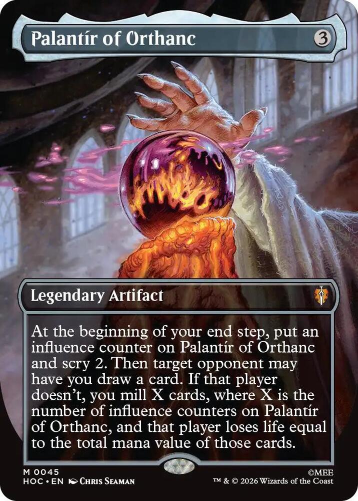 Palantir of Orthanc (Borderless) (45) [The Hobbit: Eternal-Legal]