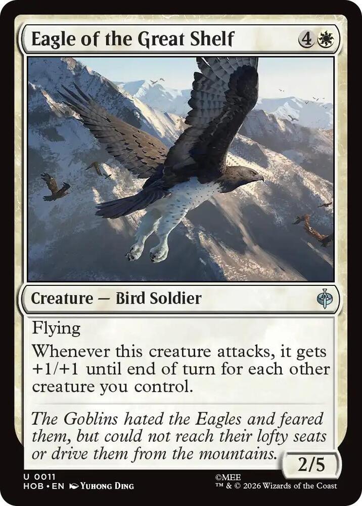 Eagle of the Great Shelf (11) [The Hobbit]