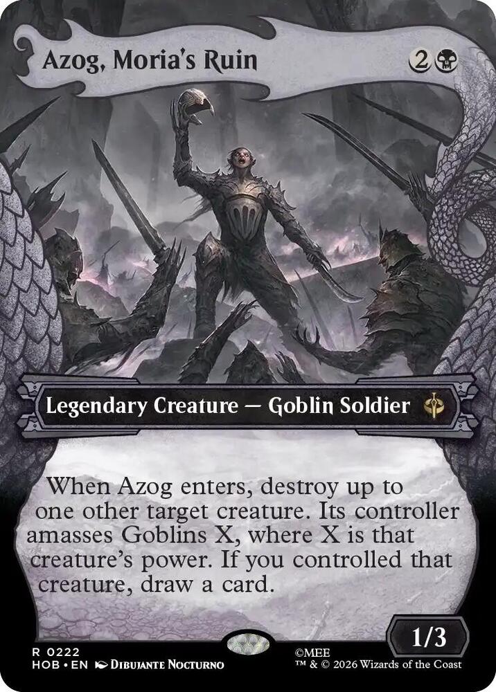 Azog, Moria's Ruin (Showcase) (222) [The Hobbit]