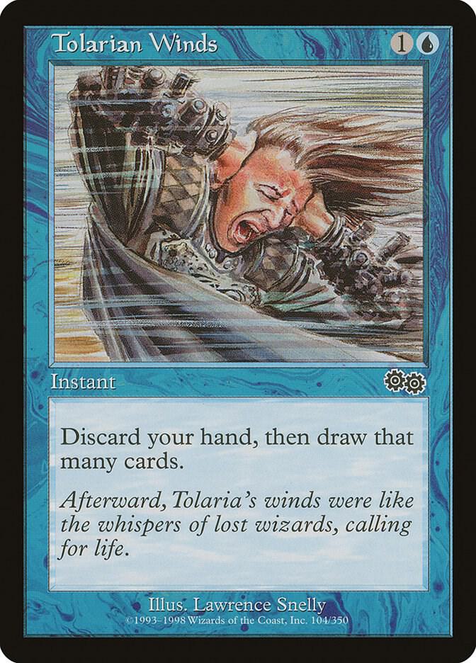 Tolarian Winds (104) [Urza's Saga]