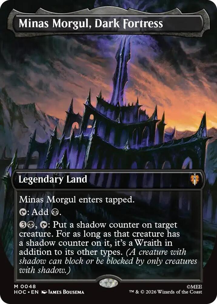 Minas Morgul, Dark Fortress (Borderless) (48) [The Hobbit: Eternal-Legal]