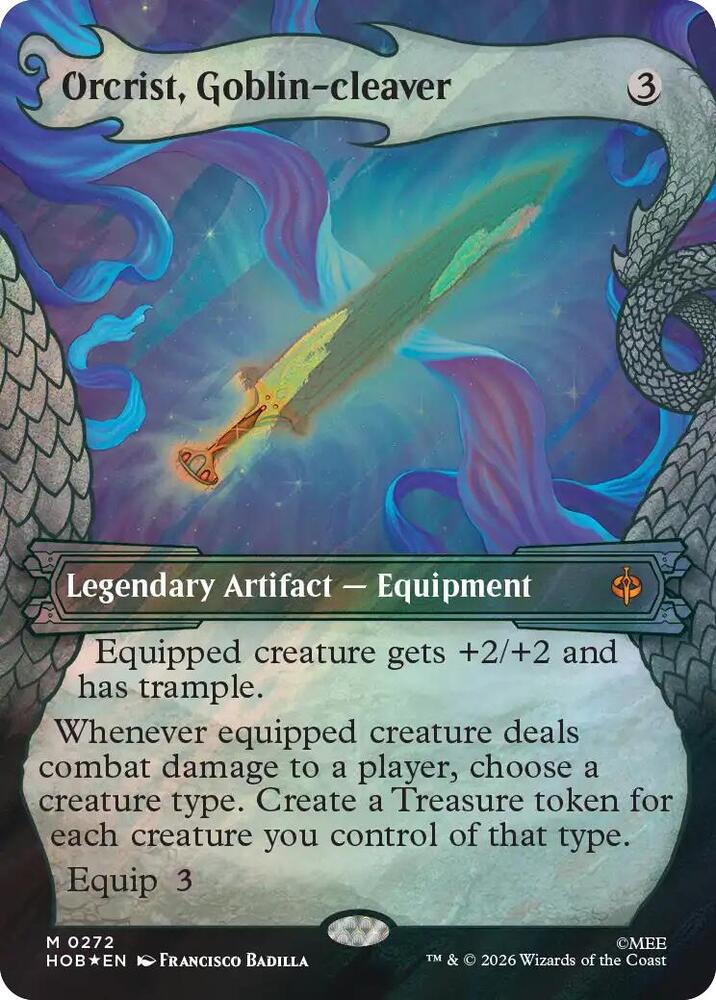 Orcrist, Goblin-cleaver (Showcase) (Surge Foil) (272) [The Hobbit]