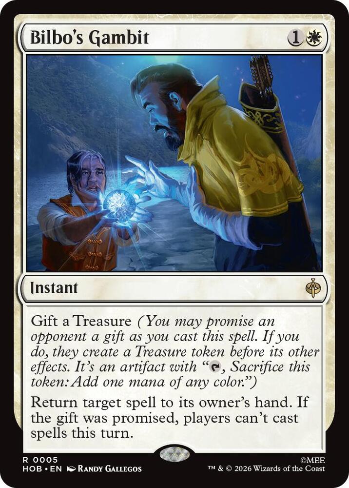 Bilbo's Gambit (5) [The Hobbit]
