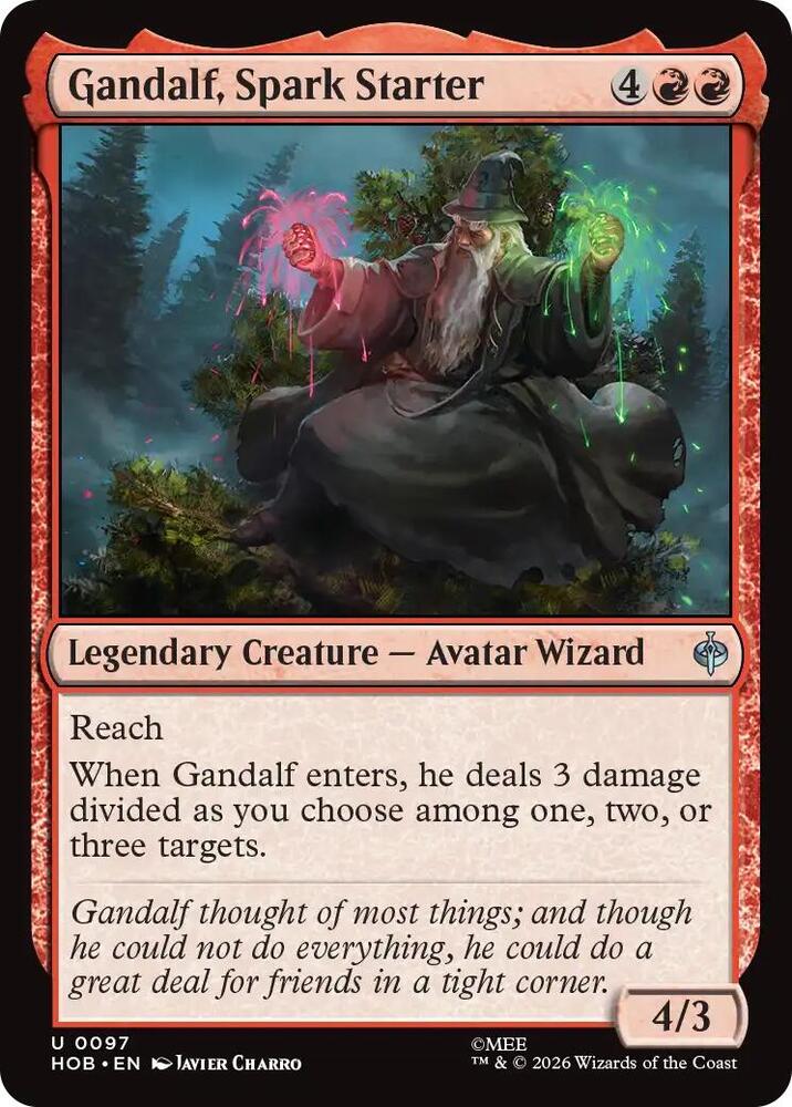 Gandalf, Spark Starter (97) [The Hobbit]