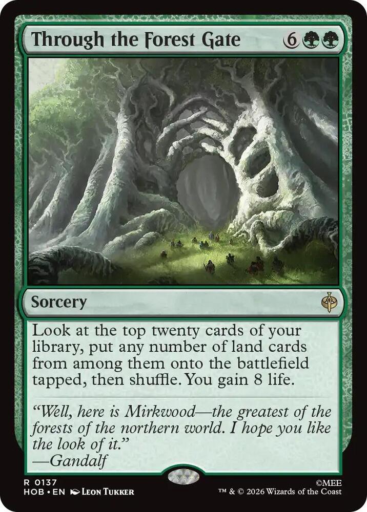 Through the Forest Gate (137) [The Hobbit]