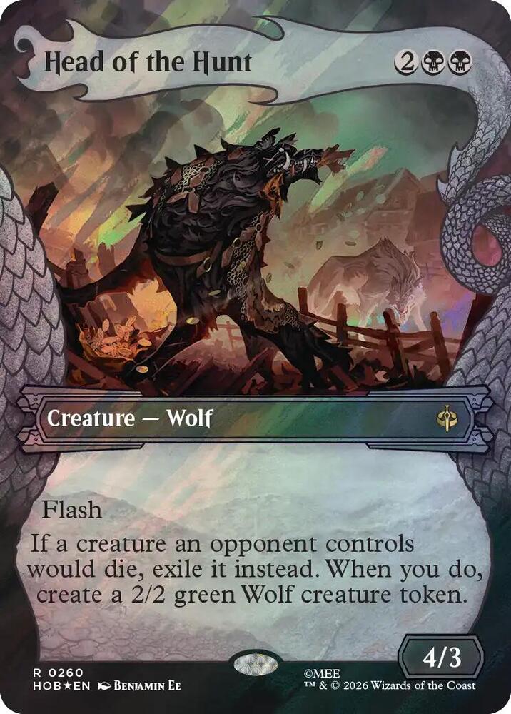 Head of the Hunt (Showcase) (Surge Foil) (260) [The Hobbit]