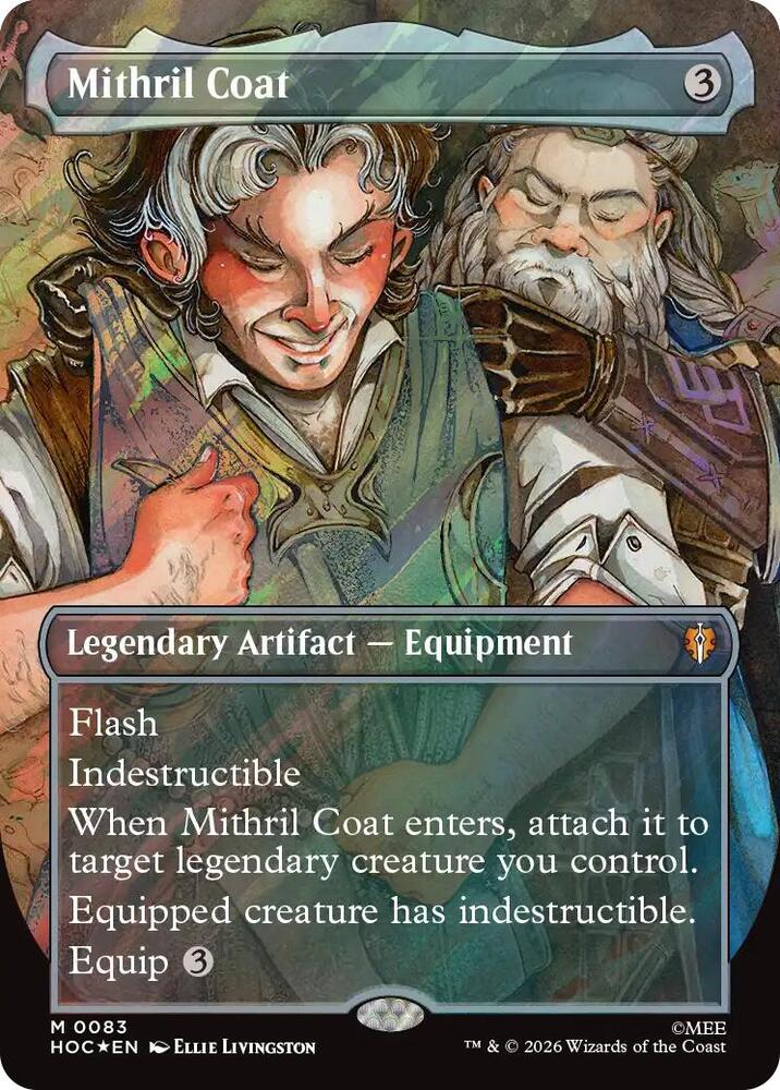 Mithril Coat (Borderless) (Surge Foil) (83) [The Hobbit: Eternal-Legal]