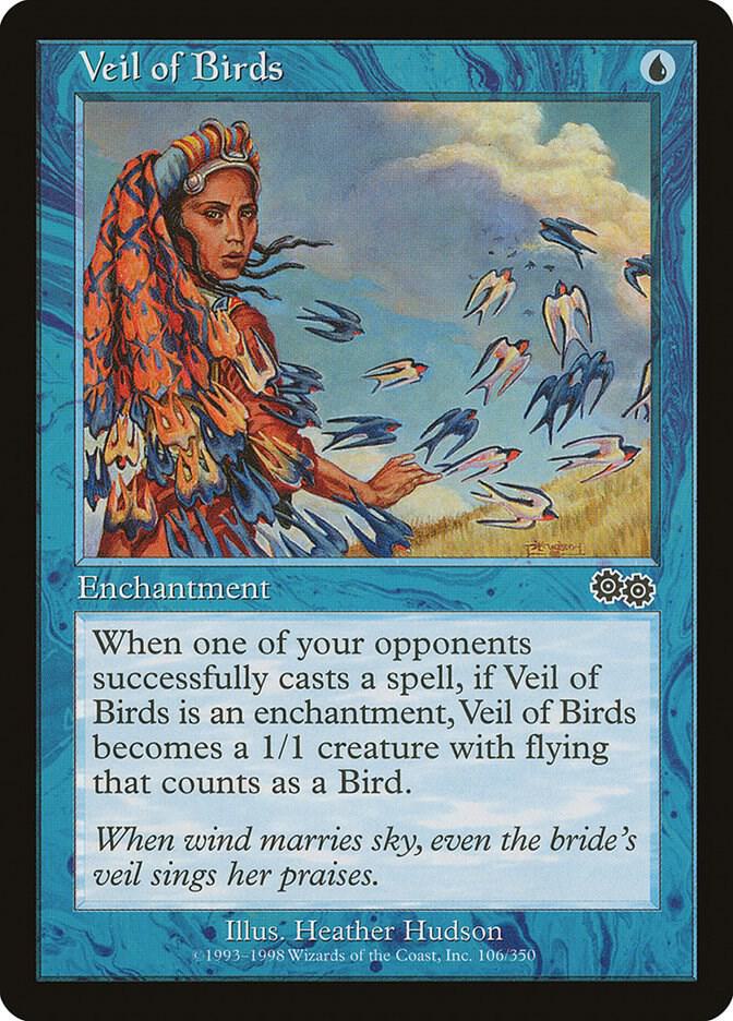 Veil of Birds (106) [Urza's Saga]