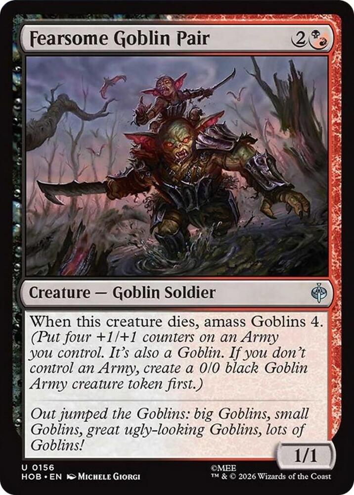 Fearsome Goblin Pair (156) [The Hobbit]