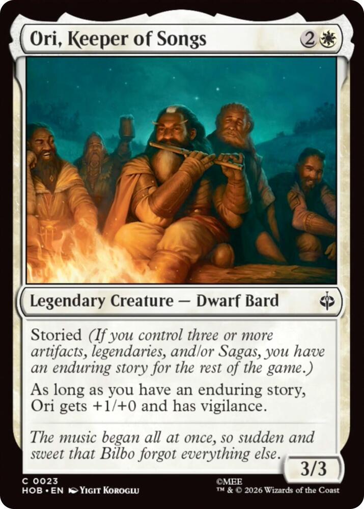 Ori, Keeper of Songs (23) [The Hobbit]