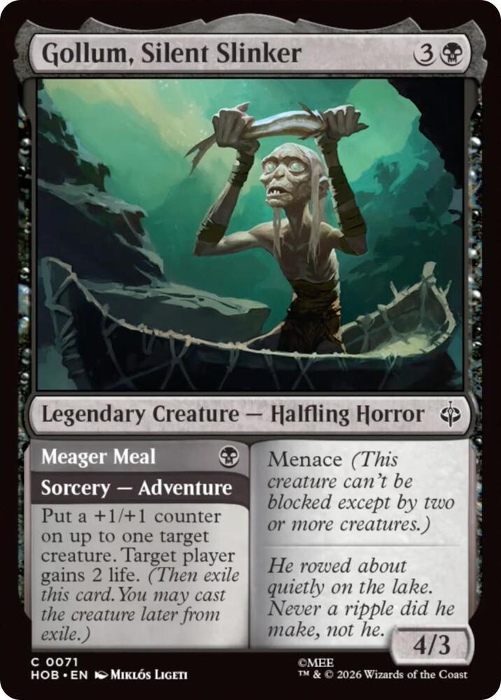 Gollum, Silent Slinker (71) [The Hobbit]