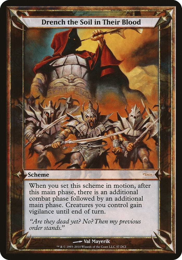 Drench the Soil in Their Blood (WPN & Gateway) [Oversize Cards]