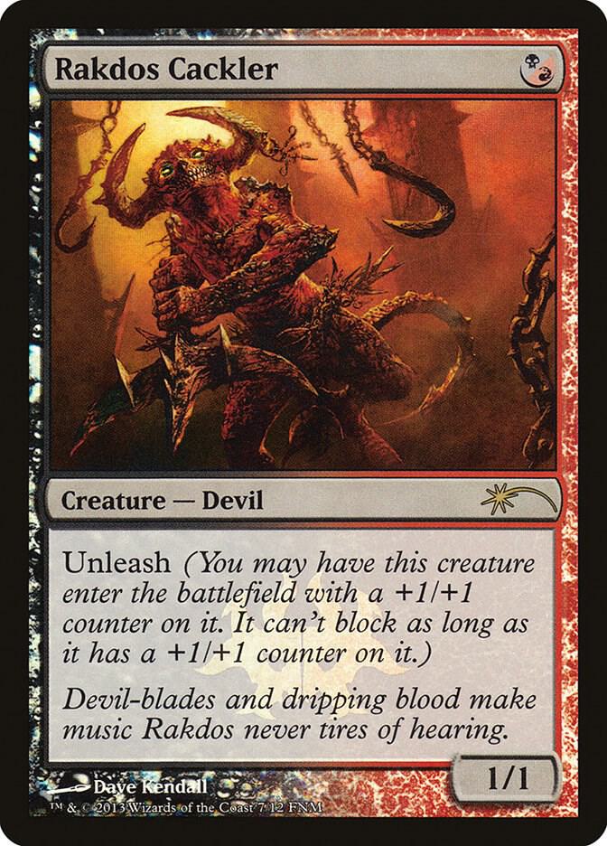 Rakdos Cackler (7) [FNM Promos]
