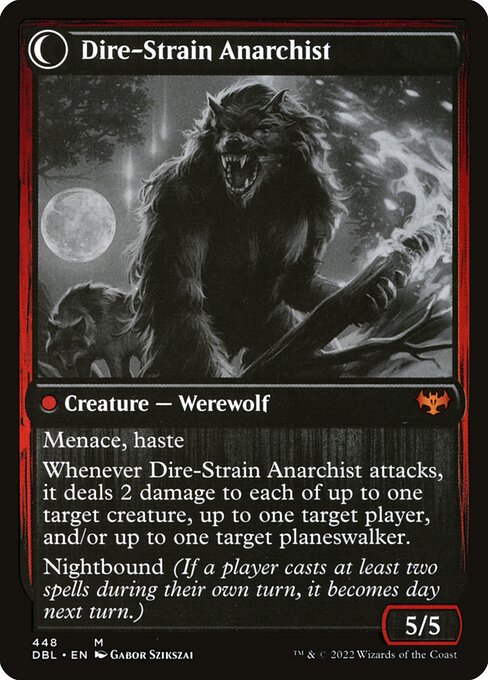 Volatile Arsonist (448) [Innistrad: Double Feature] Reverse