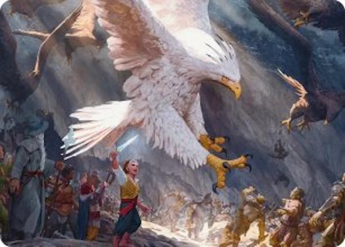 The Eagles Are Coming! Art Card (3) [The Hobbit Art Series]