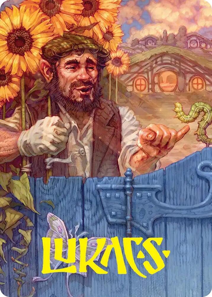 The Gaffer Art Card (Gold-Stamped Signature) (28) [The Hobbit Art Series]