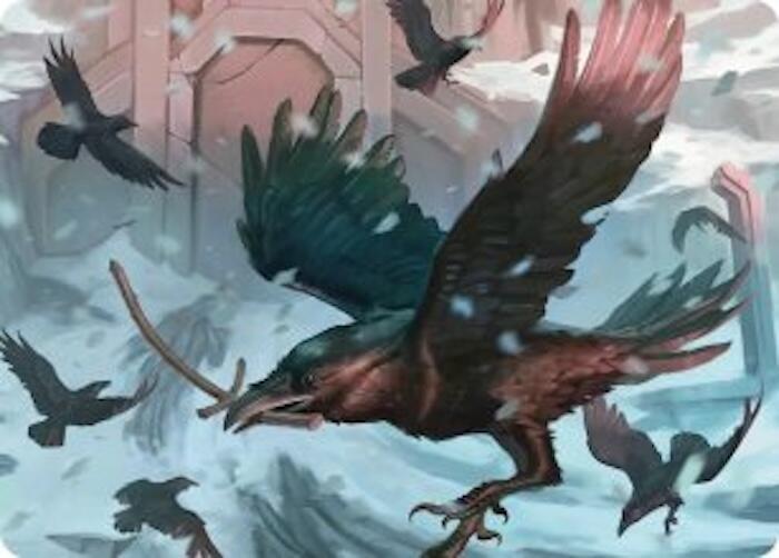 Ravenhill Flock Art Card (11) [The Hobbit Art Series]