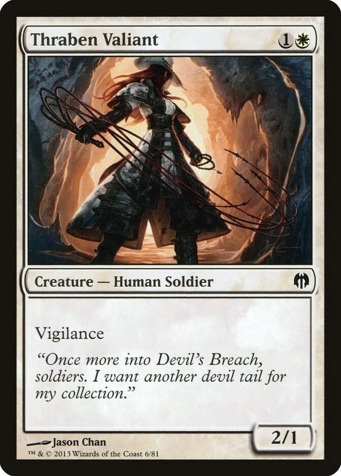 Thraben Valiant (6) [Duel Decks: Heroes vs. Monsters]