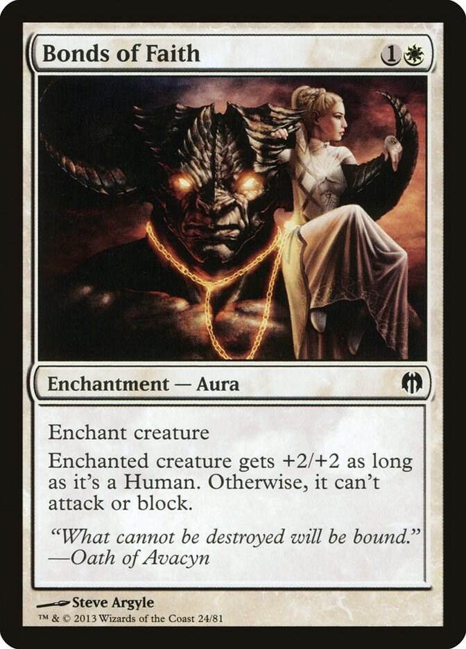 Bonds of Faith (24) [Duel Decks: Heroes vs. Monsters]